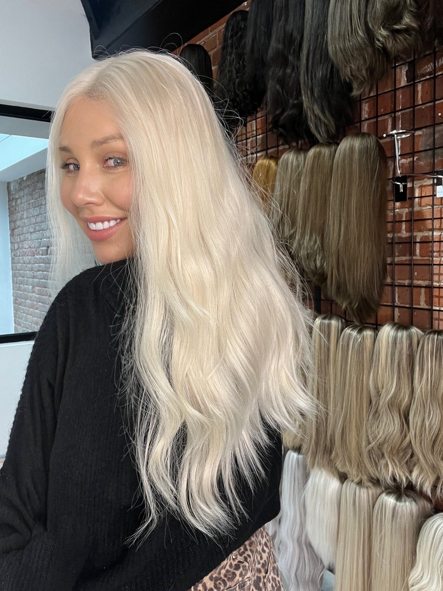 Snow - Luxury Lace Top Wig