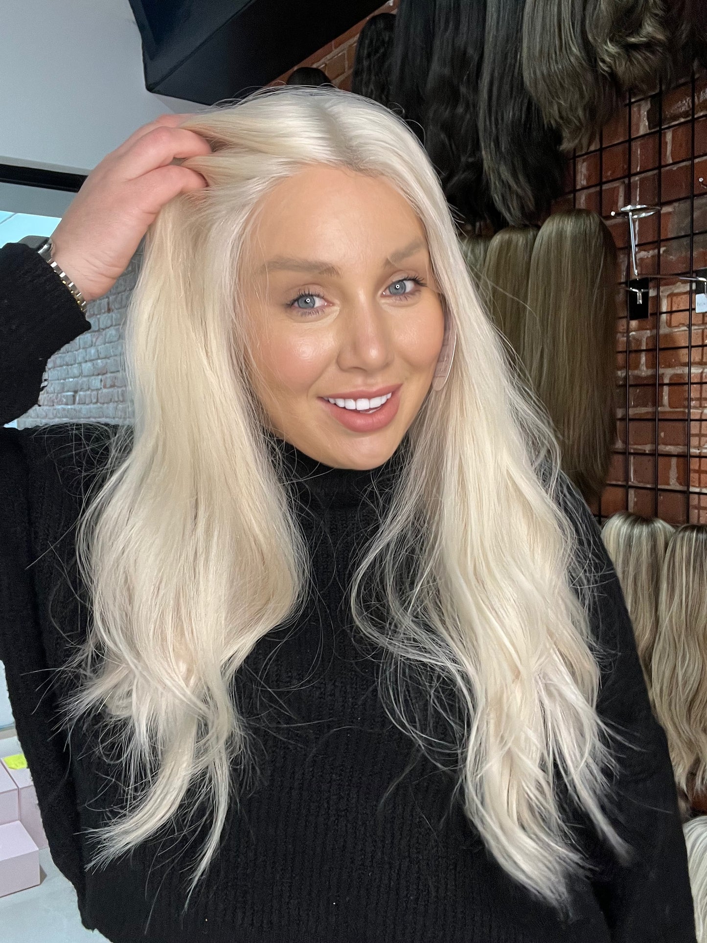 Snow - Luxury Lace Top Wig