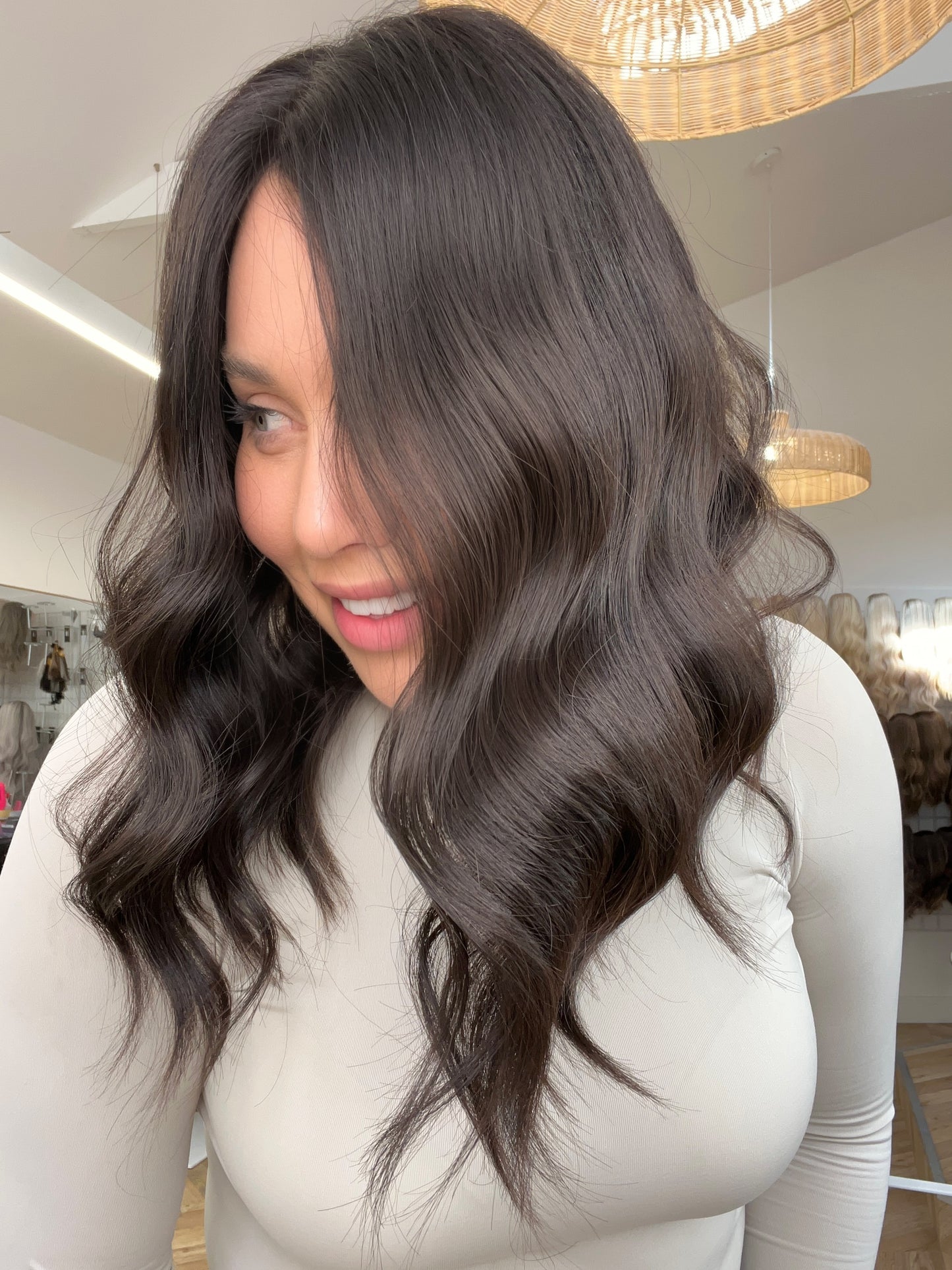 Brandy - luxury lace topper