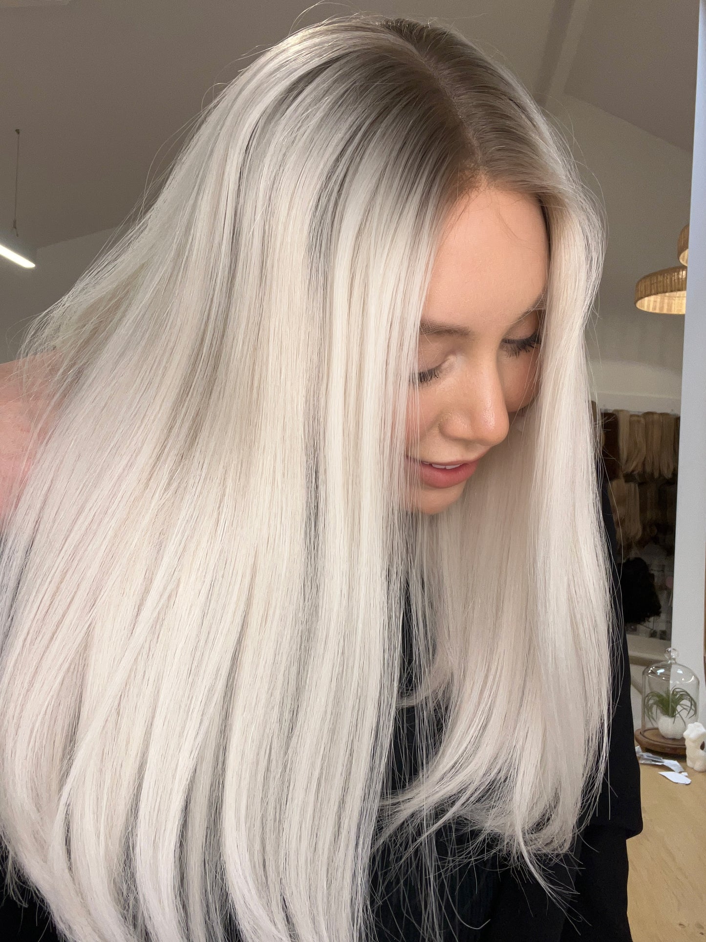 Eva - Luxury Lace Top Wig
