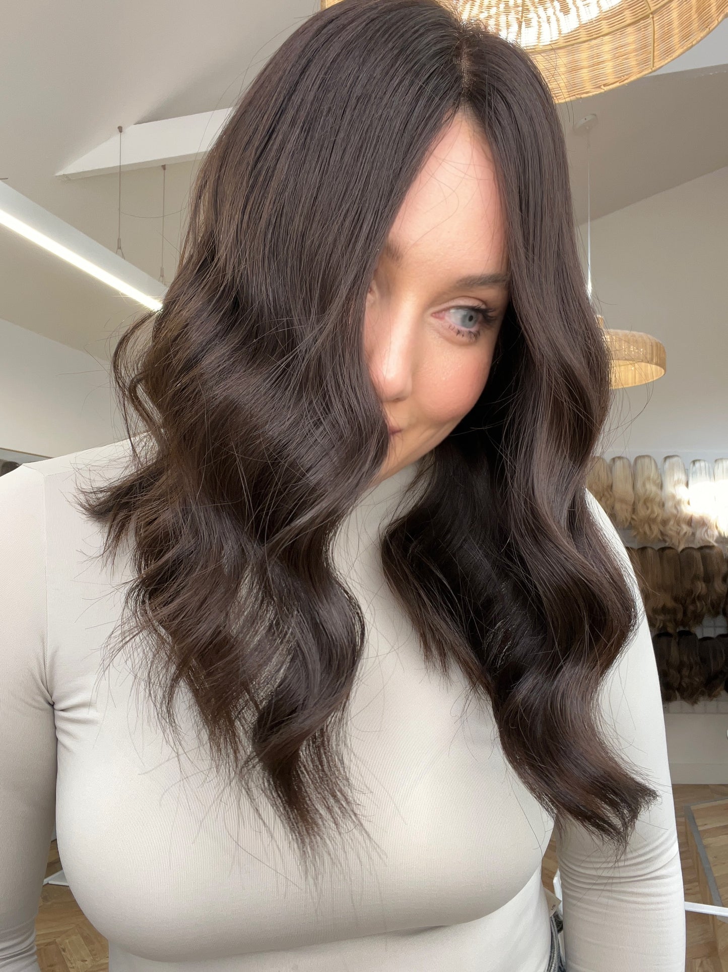 Brandy - luxury lace topper