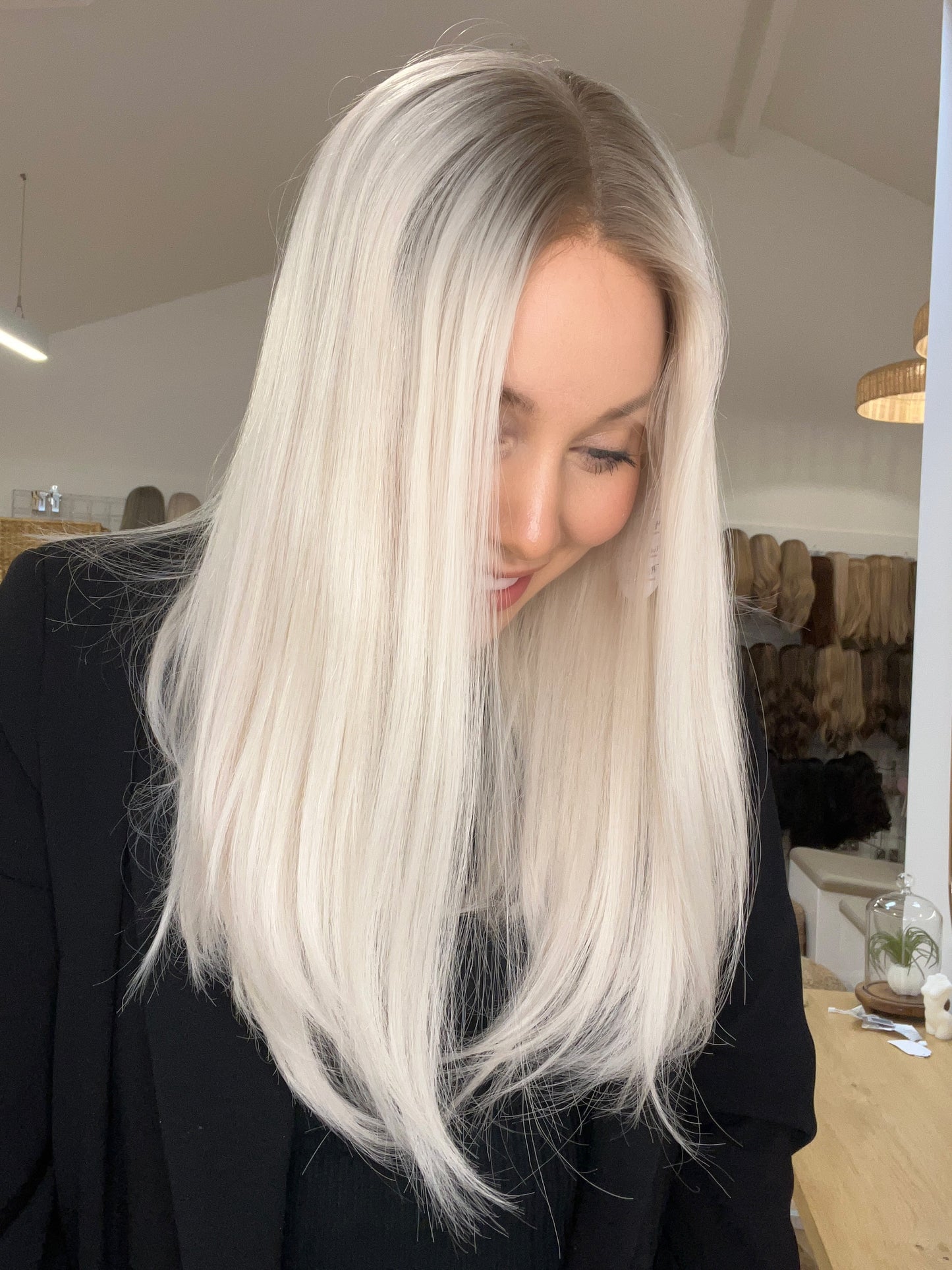 Eva - Luxury Lace Top Wig