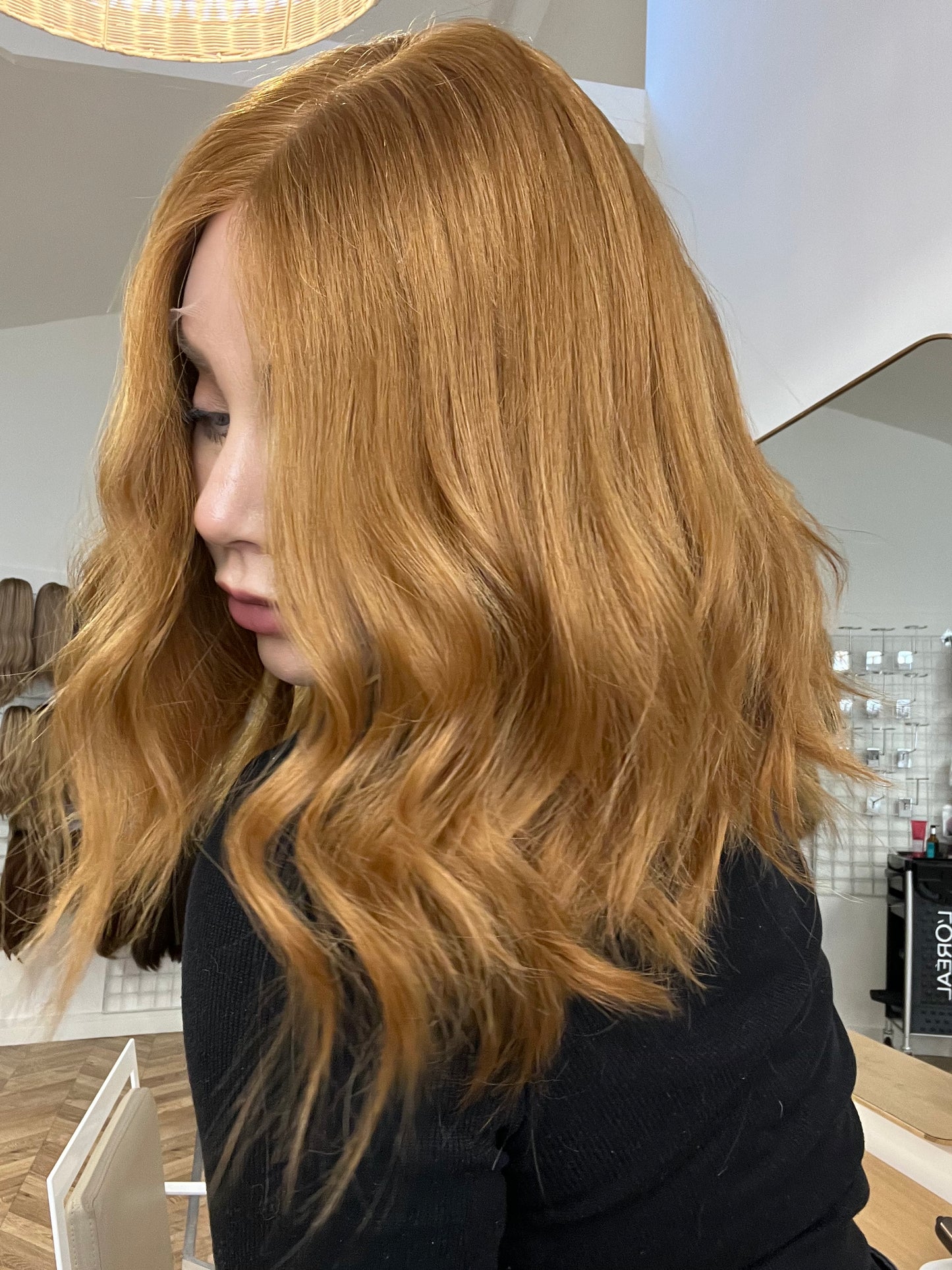 Flame - Luxury lace top wig