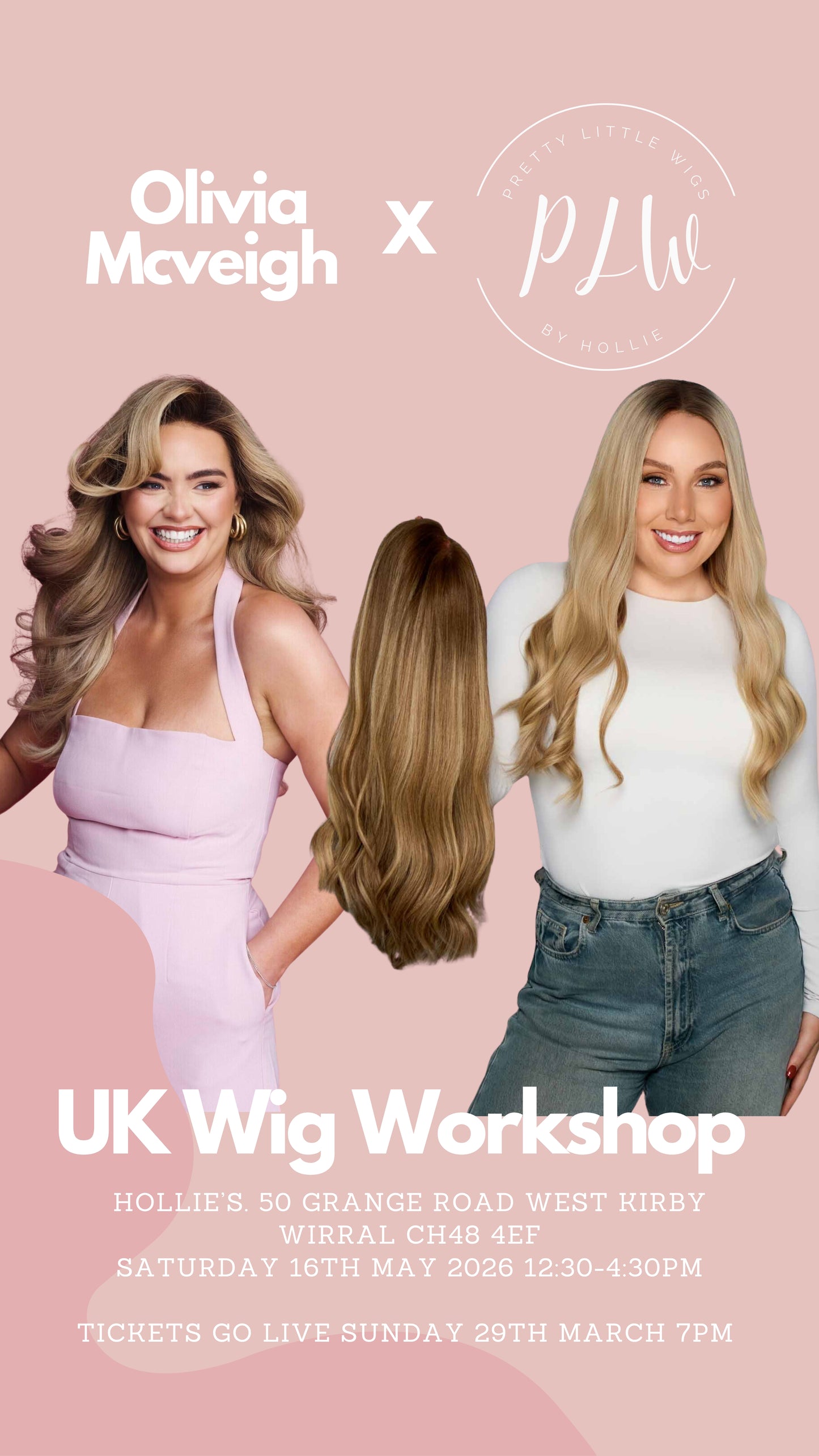 Pretty Little Wigs By Hollie X Olivia McVeigh - Wig Workshop