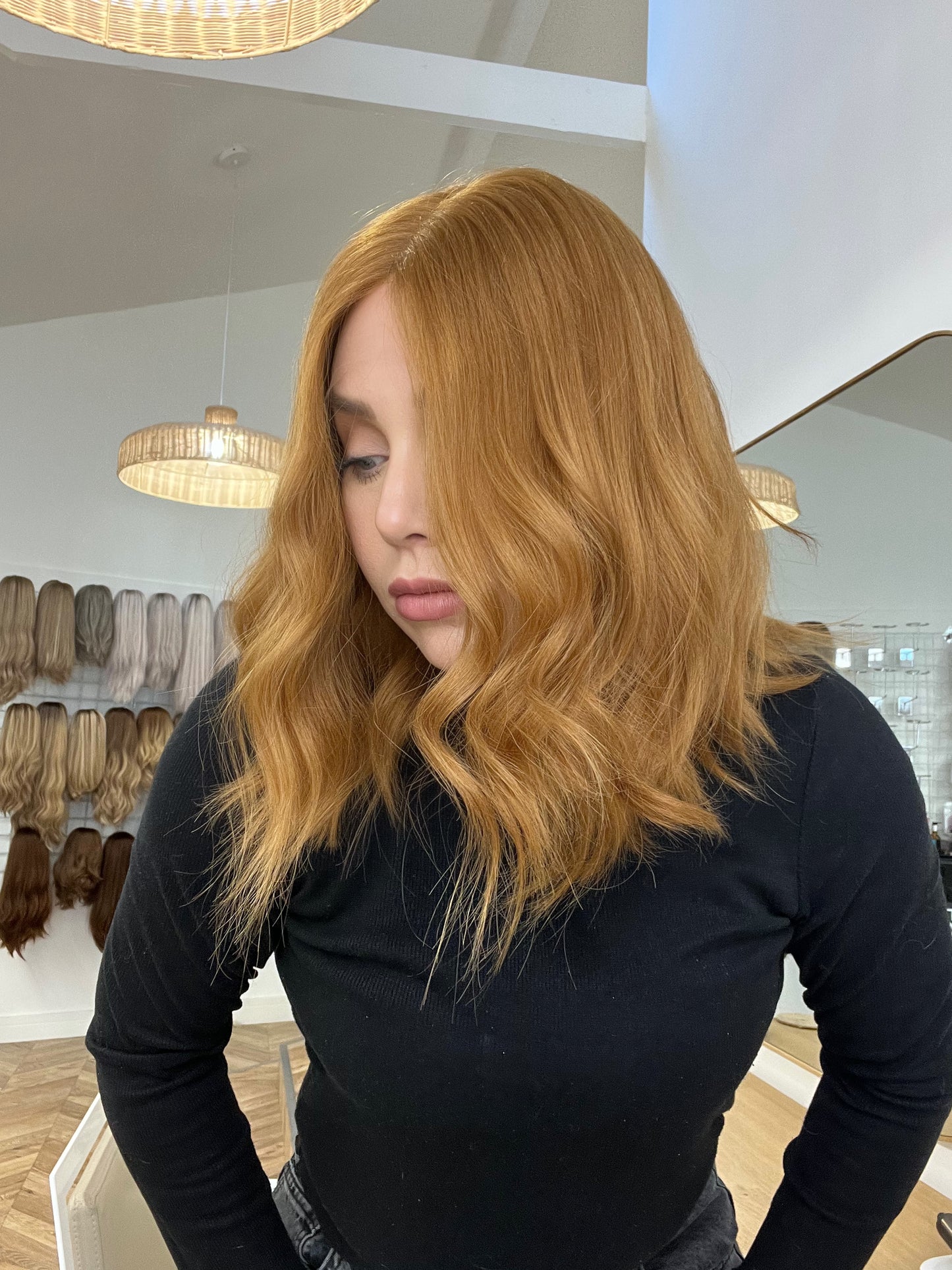 Flame - Luxury lace top wig