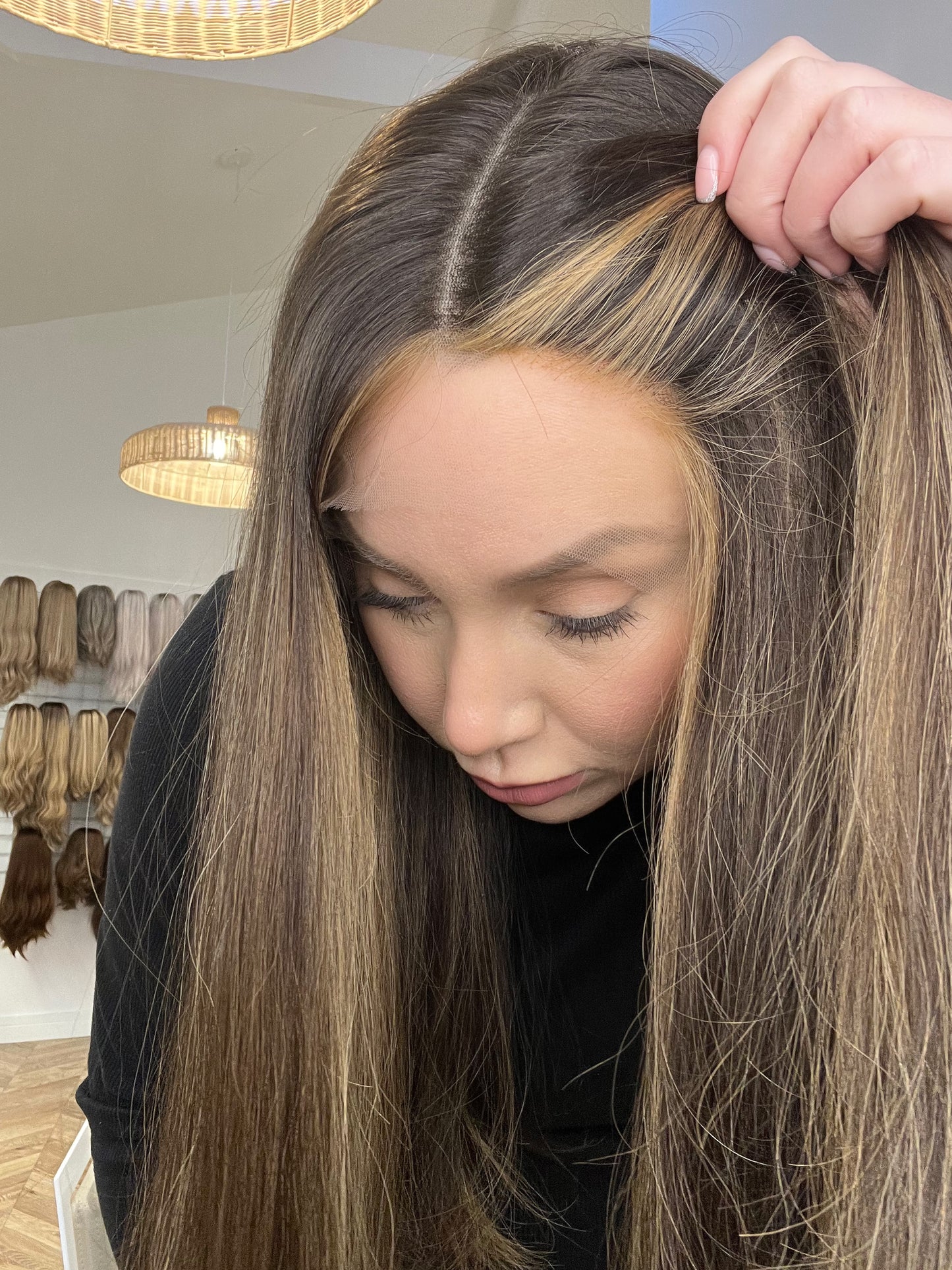 Zena - Luxury Lace Top Wig