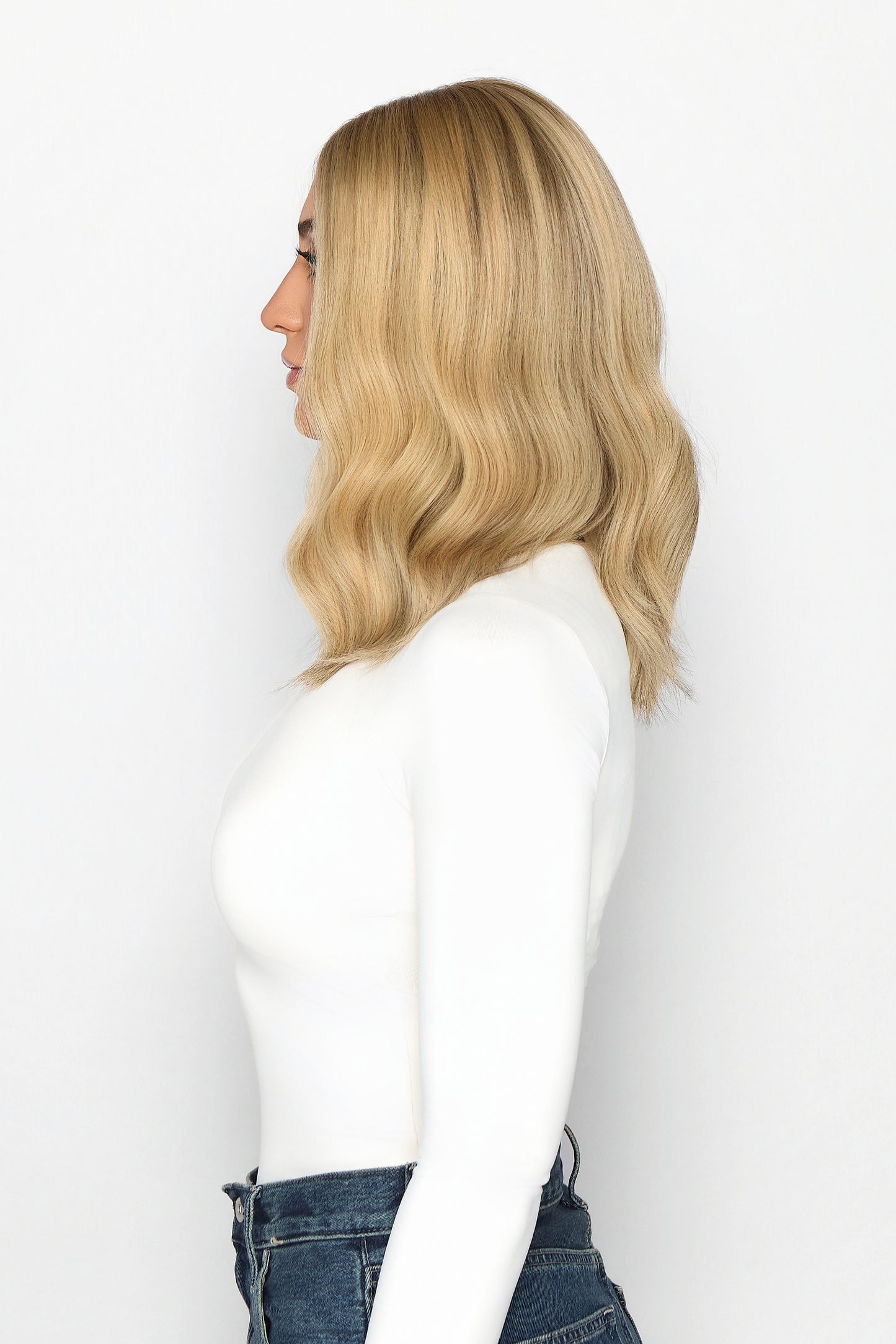 Hollie - Luxury lace top wig