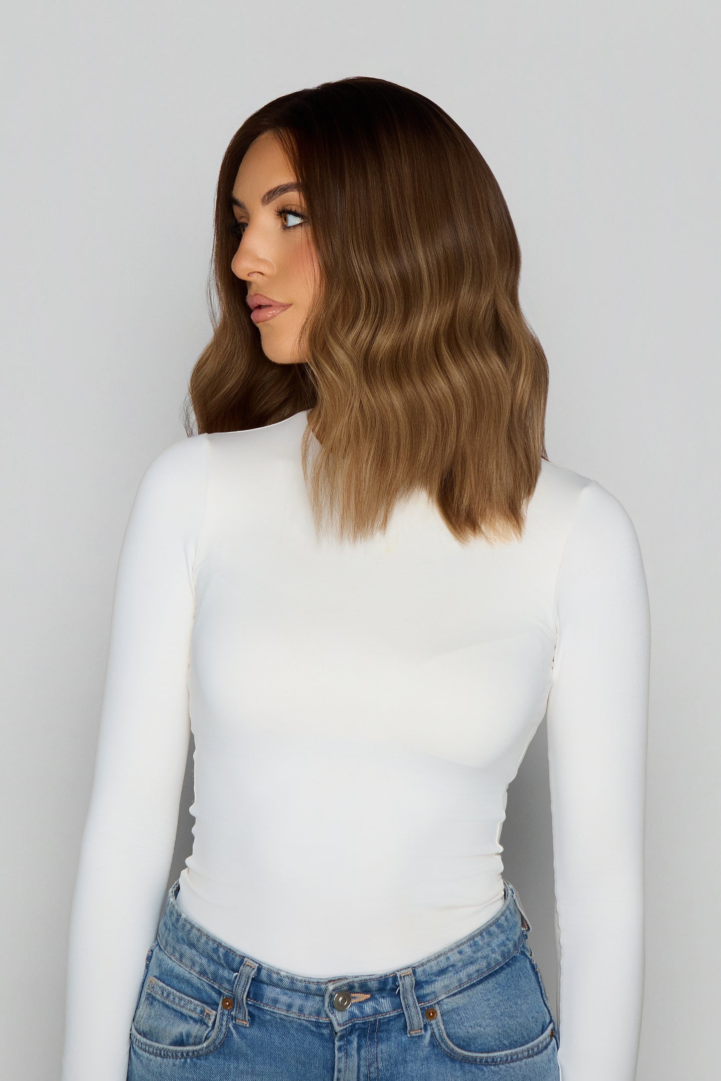 Alina - Luxury Lace Top Wig
