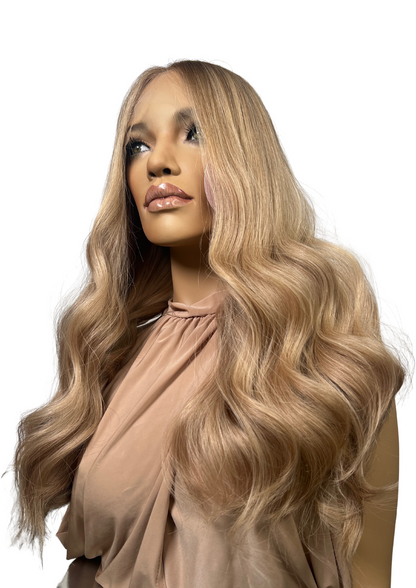 Bella - Luxury Lace Top Wig