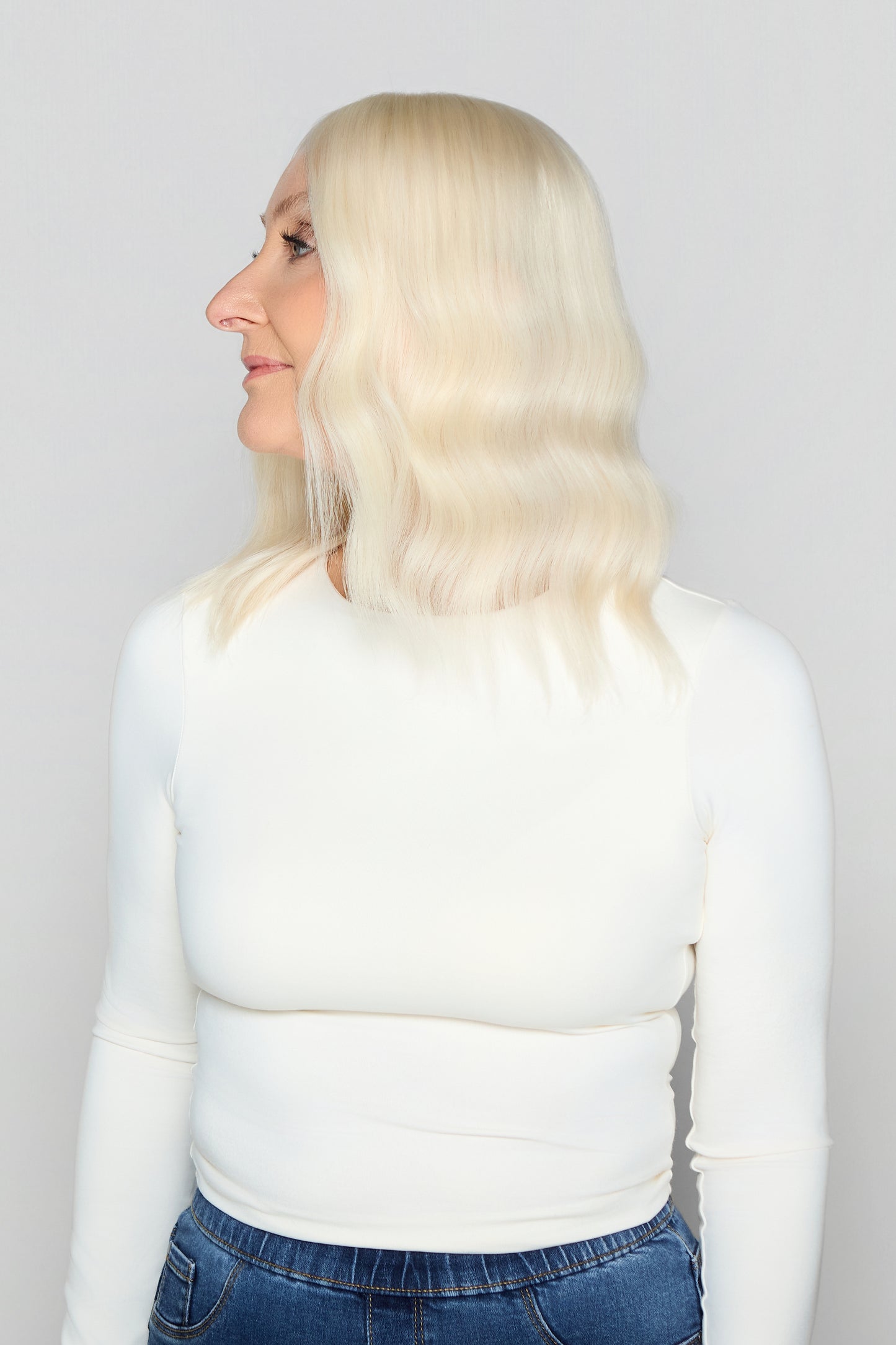 Snow - Luxury Lace Top Wig